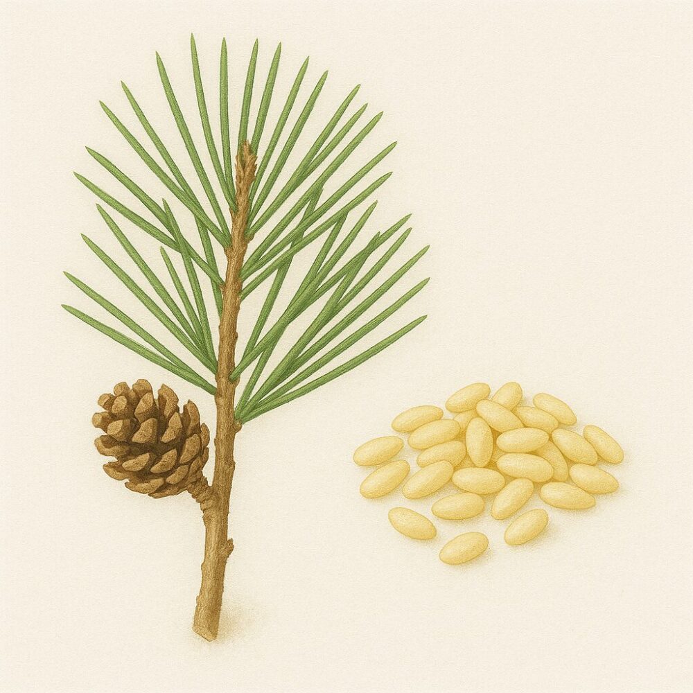 松子仁(Pinus koraiensis)