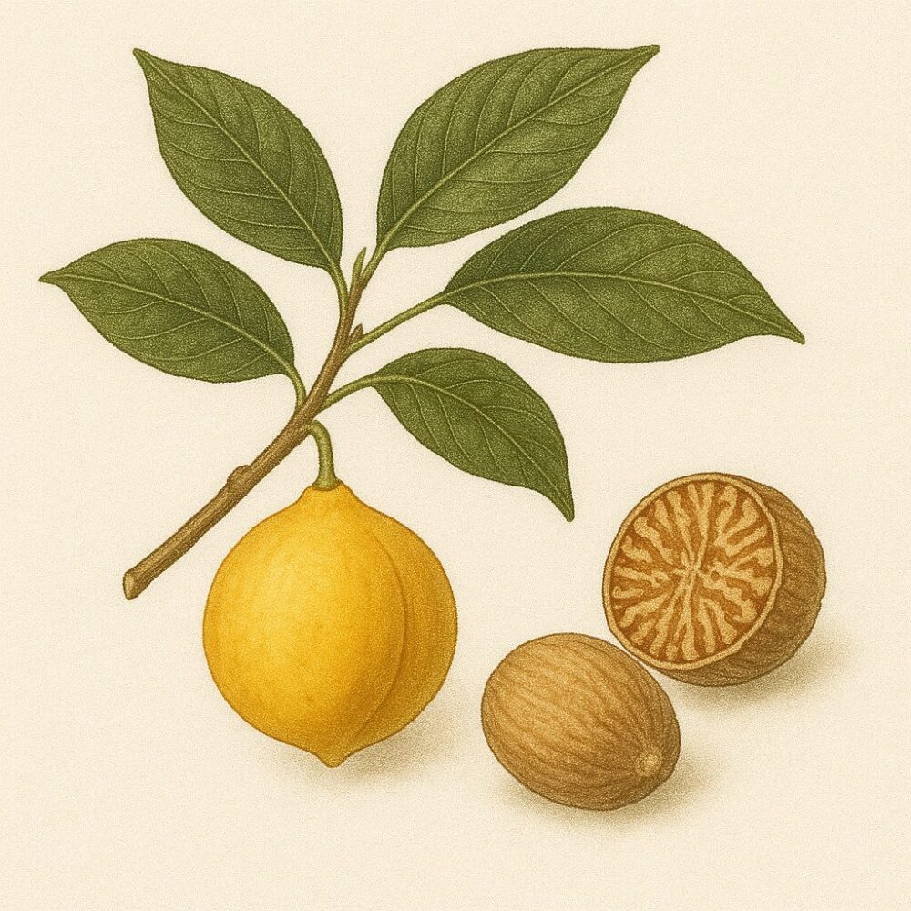 肉荳蔲(Myristica fragrans)
