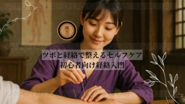 ツボと経絡で整えるセルフケア｜初心者向け経絡入門